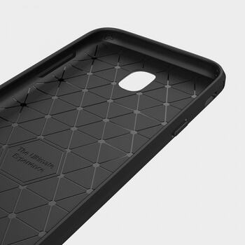 Ochranný silikónový obal karbón pre Samsung Galaxy J7 2017 J730F - čierny