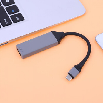 Kábel s redukciou USB-C so vstupom pre HDMI 4K pre Apple MacBook šedá