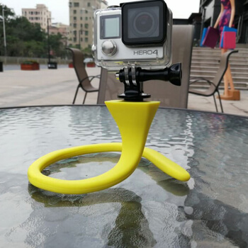 Multifunkčný BananaPod selfie držiak a statív pre telefóny smartphony kamery GoPro a ďalšie - žltý