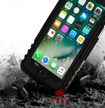 Vodotesné ochranné puzdro pre Apple iPhone 6 Plus/6S Plus - čierne