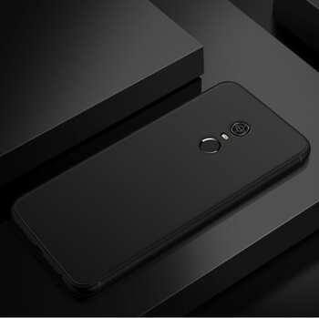 Silikónový matný obal pre Xiaomi Redmi 5 Plus Global - čierny