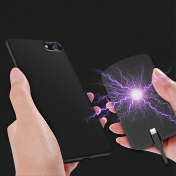 Magnetická PowerBank 4000 mAh pre telefóny s Lightning konektorom - čierna