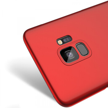 Ochranný plastový kryt pre Samsung Galaxy S9 Plus G965F - červený