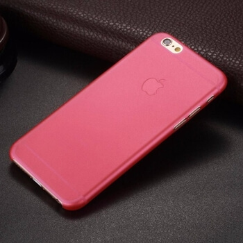 Ultratenký plastový kryt pre Apple iPhone 6/6S - červený