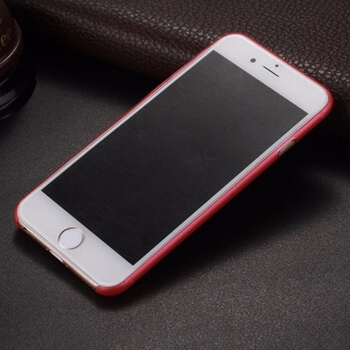 Ultratenký plastový kryt pre Apple iPhone 6/6S - červený