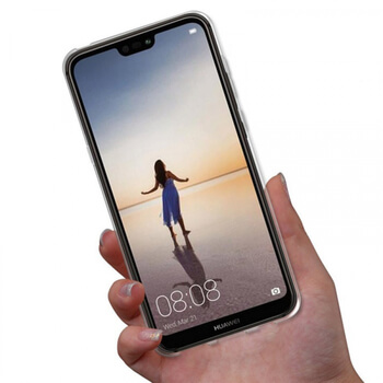 Silikónový obal pre Huawei P20 Lite - priehľadný