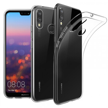 Silikónový obal pre Huawei P20 Lite - priehľadný