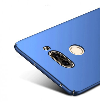 Ochranný plastový kryt pre LG V30 - modrý