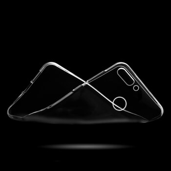 Silikónový obal pre Huawei Y7 Prime (2018) - priehľadný