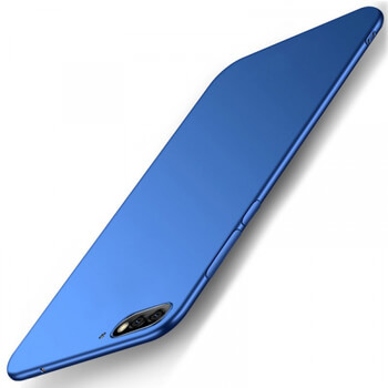 Ochranný plastový kryt pre Huawei Y6 Prime 2018 - modrý