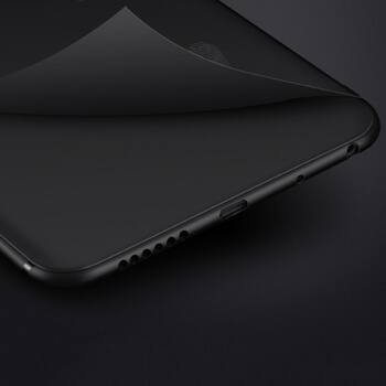 Silikónový matný obal pre Xiaomi Mi A2 Lite - čierny