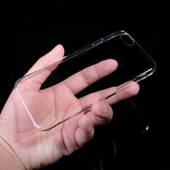 Ultratenký silikónovo-plastový kryt pre Apple iPhone 6/6S - priehľadný