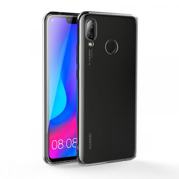 Silikónový obal pre Huawei Nova 3 - priehľadný