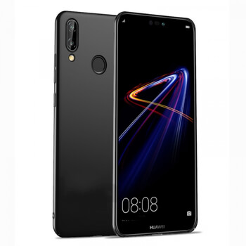 Ochranný plastový kryt pre Huawei Nova 3 - čierny
