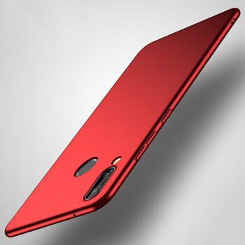 Ochranný plastový kryt pre Huawei Nova 3 - červený