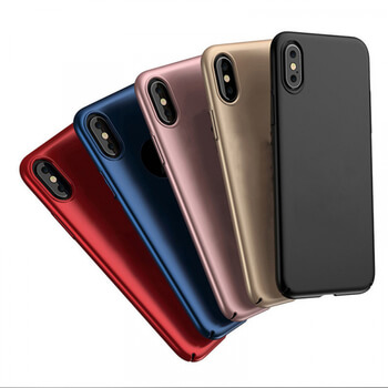 Ochranný plastový kryt pre Apple iPhone XS Max - modrý