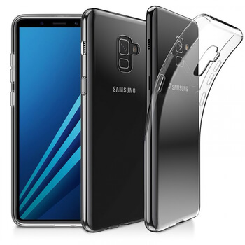 Silikónový obal pre Samsung Galaxy A8 2018 A530F - priehľadný