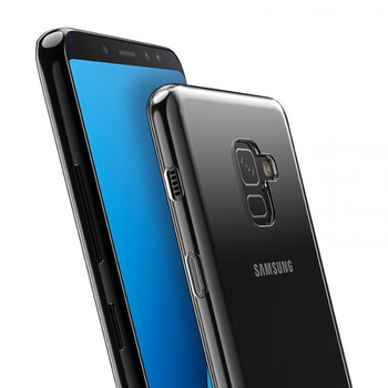 Silikónový obal pre Samsung Galaxy A8 2018 A530F - priehľadný