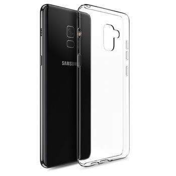 Silikónový obal pre Samsung Galaxy A8 2018 A530F - priehľadný