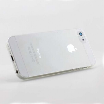 Silikónový obal pre Apple iPhone 5/5S/SE - priehľadný