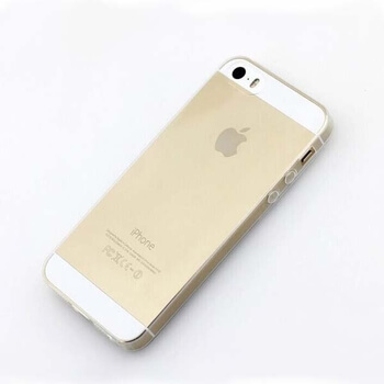 Silikónový obal pre Apple iPhone 5/5S/SE - priehľadný