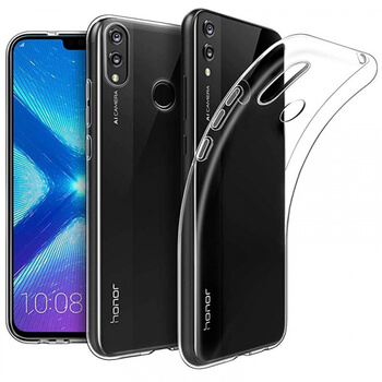 Silikónový obal pre Honor 8X - priehľadný