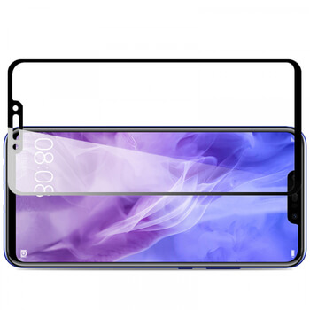 3D ochranné tvrdené sklo s rámčekom pre Huawei Nova 3i - čierne