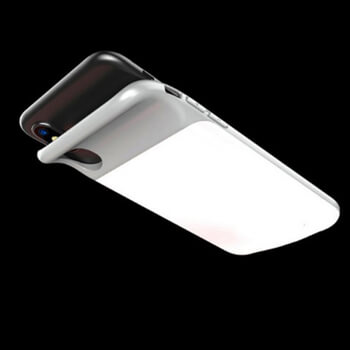 3v1 Silikónové puzdro s externou batériou smart battery case power bánk 4000 mAh pre Apple iPhone XS Max - čierne