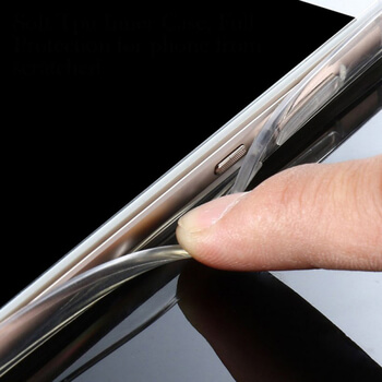 Silikónový zrkadlový ochranný obal pre Xiaomi Redmi 6 - strieborný