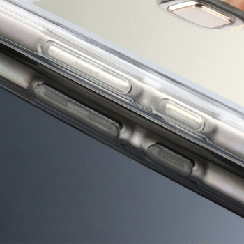 Silikónový zrkadlový ochranný obal pre Xiaomi Redmi 6 - zlatý