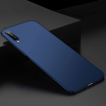 Ochranný plastový kryt pre Samsung Galaxy A7 2018 A750F - modrý