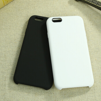 Extrapevný silikónový ochranný kryt pre Apple iPhone 6/6S - biely