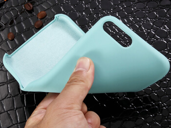 Extrapevný silikónový ochranný kryt pre Apple iPhone 7 - šedý