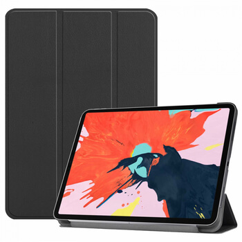 2v1 Smart flip cover + zadný plastový ochranný kryt pre Apple iPad Pro 12.9" 2018 (3. generace) - čierny