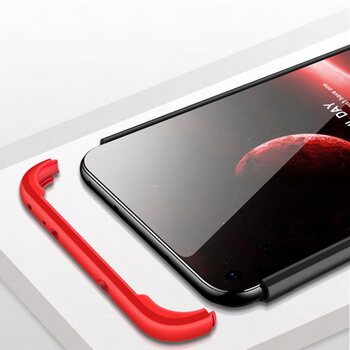 Ochranný 360 ° celotelový plastový kryt pre Xiaomi Redmi Note 7 - čierny