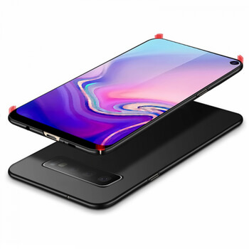 Ochranný plastový kryt pre Samsung Galaxy S10 G973 - čierny