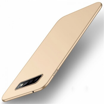 Ochranný plastový kryt pre Samsung Galaxy S10 G973 - zlatý