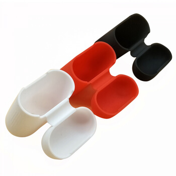 Silikónové ochranné puzdro pre Apple AirPods 1.generace (2016) - červené