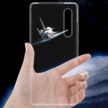 Silikónový obal pre Huawei P30 - priehľadný