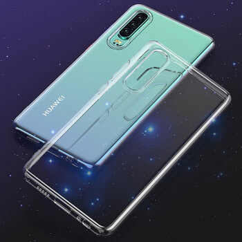 Silikónový obal pre Huawei P30 - priehľadný