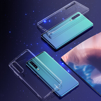 Silikónový obal pre Huawei P30 - priehľadný