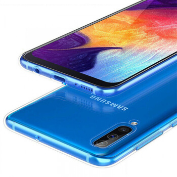 Silikónový obal pre Samsung Galaxy A50 A505F - priehľadný