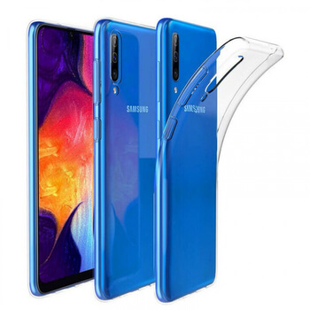Silikónový obal pre Samsung Galaxy A50 A505F - priehľadný