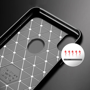 Ochranný silikónový obal karbón pre Samsung Galaxy A40 A405F - čierny