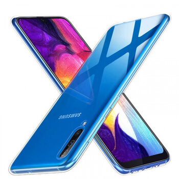 Silikónový obal pre Samsung Galaxy A70 A705F - priehľadný
