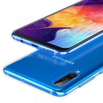 Silikónový obal pre Samsung Galaxy A70 A705F - priehľadný