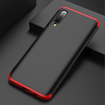Ochranný 360 ° celotelový plastový kryt pre Samsung Galaxy A70 A705F - modrý