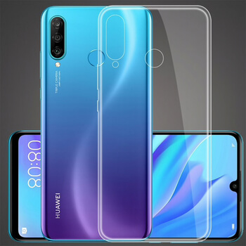 Silikónový obal pre Huawei P30 Lite - priehľadný