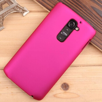 Plastový obal pre LG D802 G2 - tmavo ružový