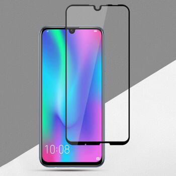 3x 3D ochranné tvrdené sklo s rámčekom pre Honor 20 Lite - čierne - 2+1 zadarmo